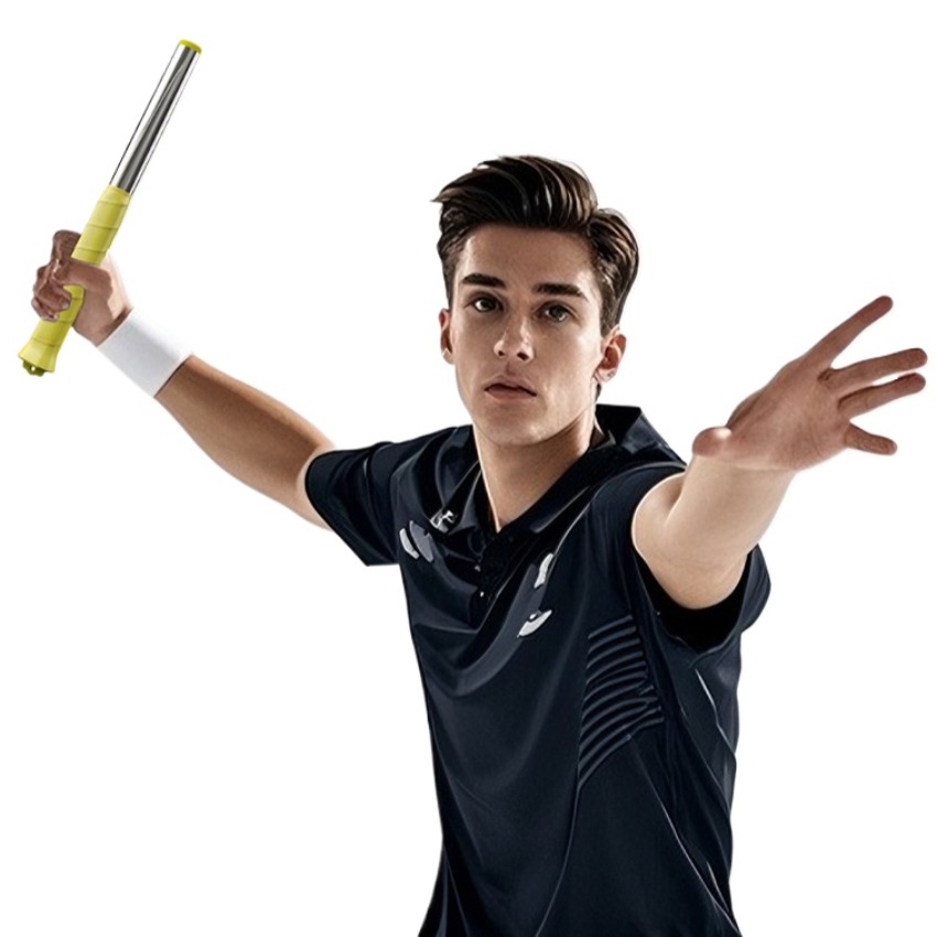 Badminton Forehand Backhand - อุปกรณ์ฝึกซ้อมแบดมินตันประสิทธิภาพสูง 1 ชิ้น ช่วยฝึกการตีลูกไปข้างหน้าและหลัง สำหรับฝึกซ้อมฟอร์แฮนด์และแบ็คแฮนด์
