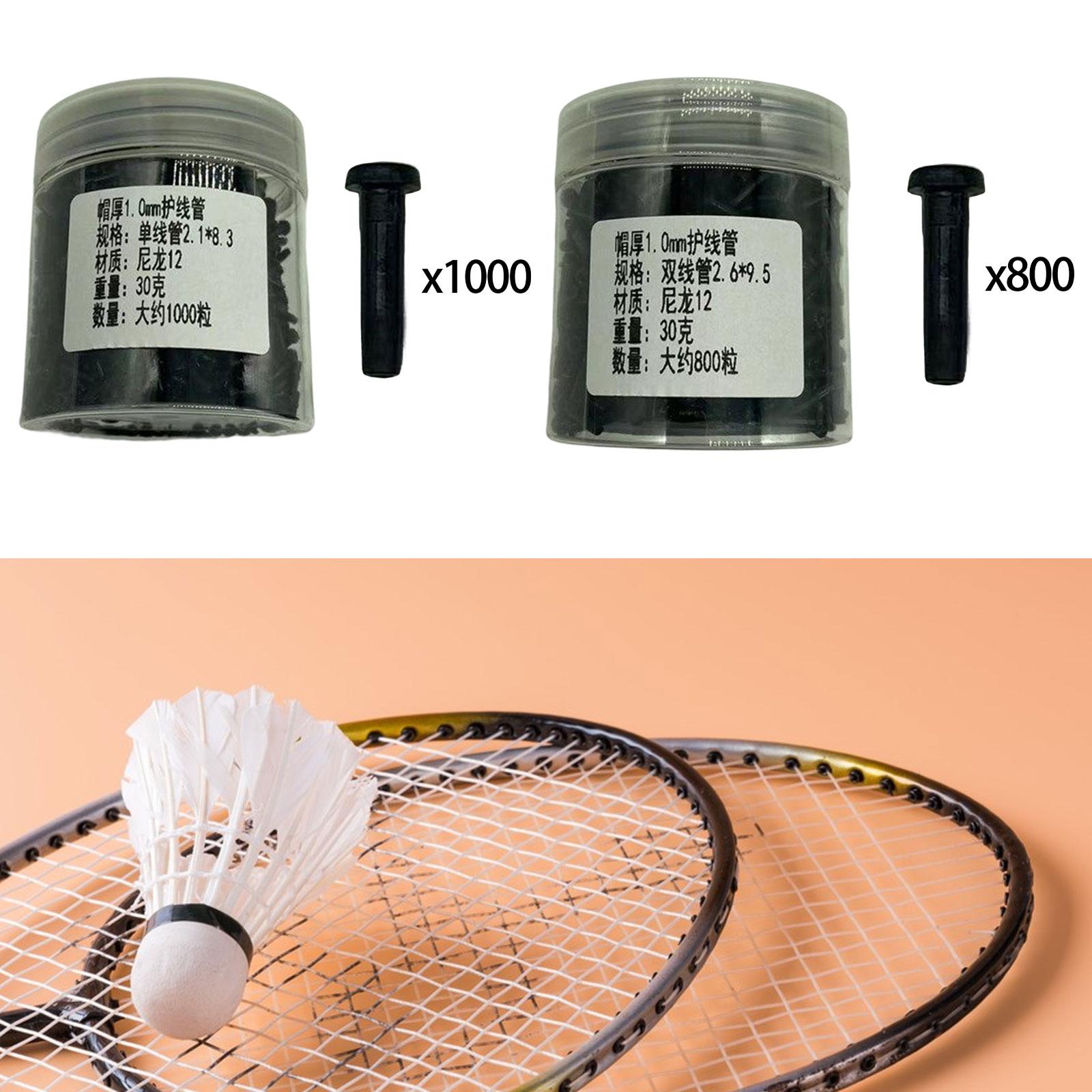Badminton Youtube - อุปกรณ์ป้องกันรั้งไม้แบดมินตันน้ำหนักเบา ห่วงร้อยสายไนลอน อุปกรณ์เสริมสำหรับเปลี่ยนสำหรับเทนนิสและแบดมินตัน
