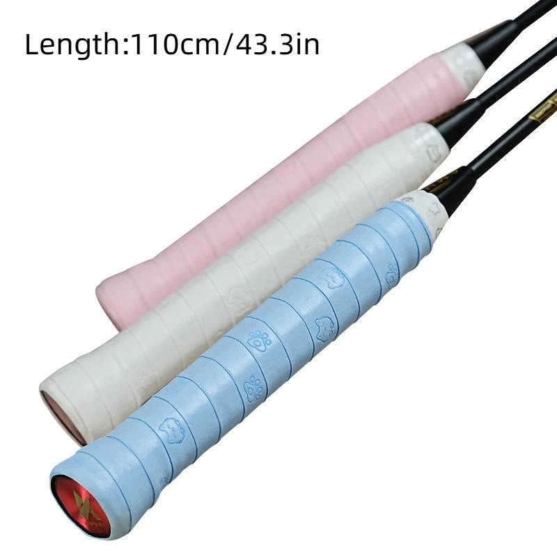 Badminton Grip Tape - 2 ชิ้น ที่พันด้ามจับไม้เทนนิส ซับเหงื่อ ดูดซับได้ดี นุ่ม