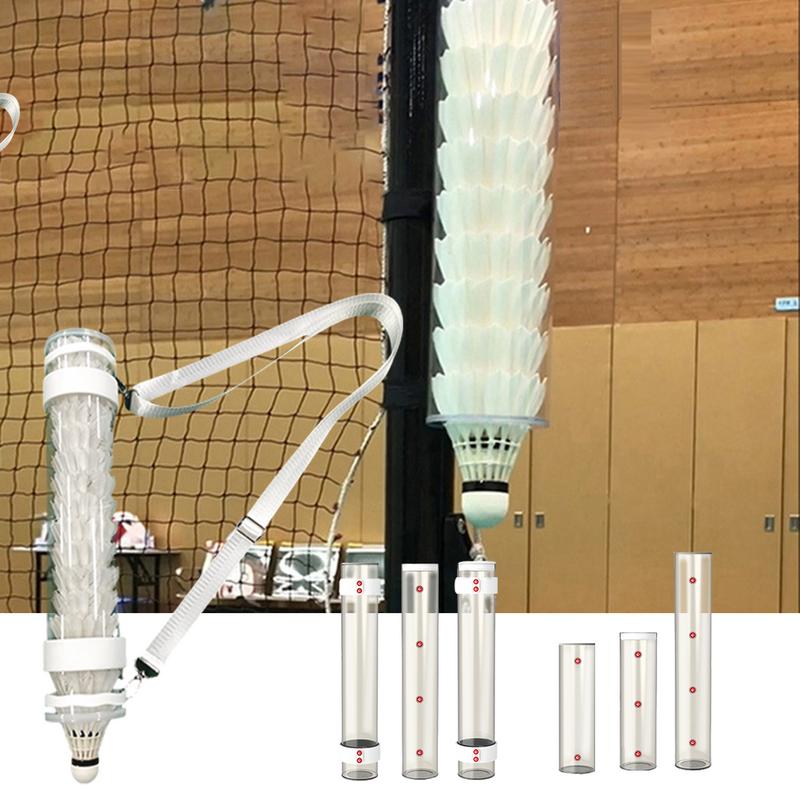 Badminton Youtube - ลูกขนไก่หลอดเก็บลูกแบดมินตันผู้ถือหลอดแม่เหล็กอุปกรณ์แบดมินตันสําหรับในร่มกลางแจ้งสําหรับคอนเทนเนอร์แบดมินตัน