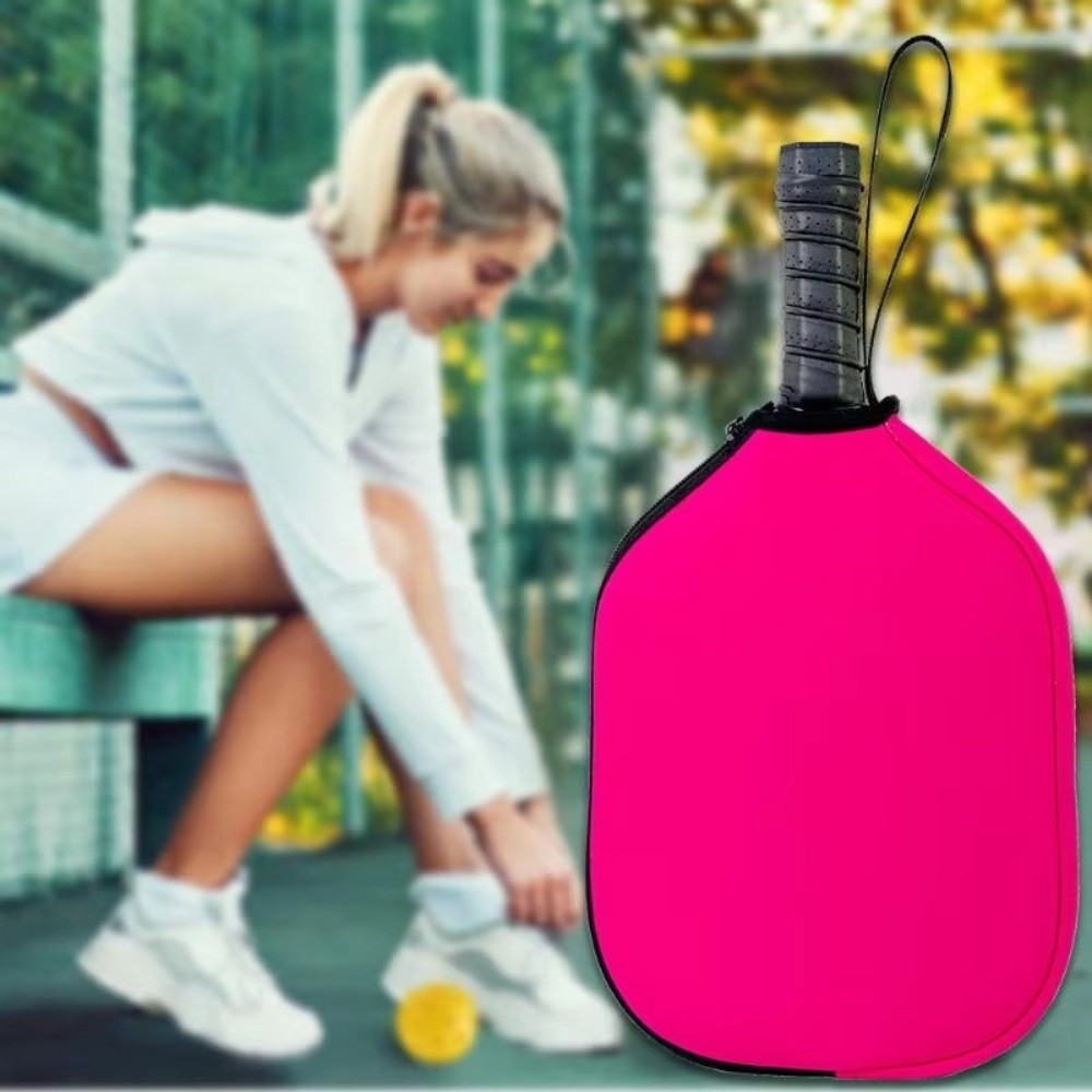 Racket Cover Bag - ปลอกไม้พายพิคเคิลบอลวัสดุนีโอพรีนพร้อมซิป ดีไซน์น้ำหนักเบา กระเป๋าใส่ไม้พิคเคิลบอล โครงสร้างทนทาน
