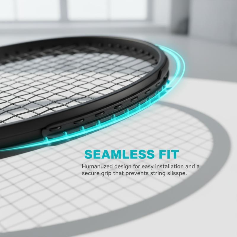 Badminton Youtube - ตัวป้องกันสายเคเบิลไม้แบดมินตันแบบใหม่-4/6/7/8/11 ตัวป้องกันสายไนลอน ท่อป้องกันสาย ท่อร้อยเอ็นไม้แบดมินตัน
