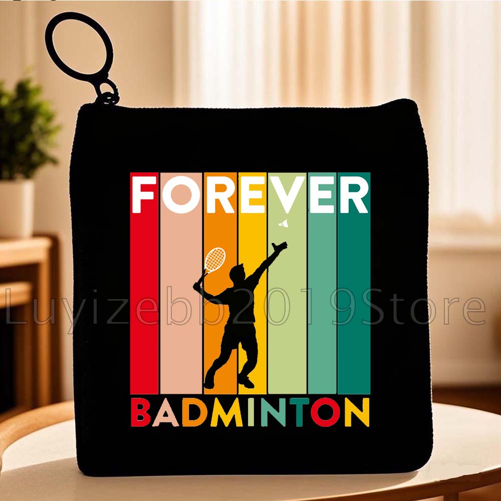 กระเป๋าใส่เหรียญผ้าแคนวาสลายคำ - Badminton Quotes Funny บทวิจารณ์และราคา