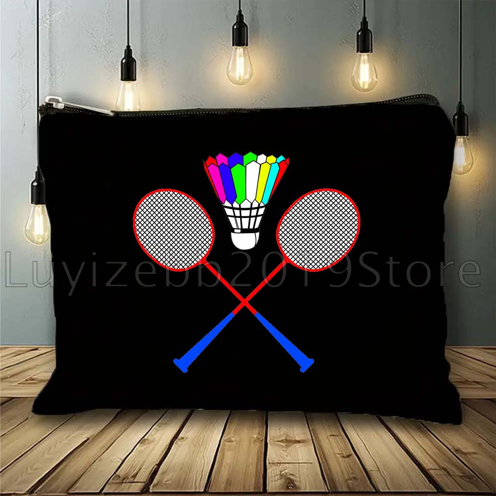 กระเป๋าเครื่องสำอางลายแบดมินตั - Badminton Quotes Funny บทวิจารณ์และราคา