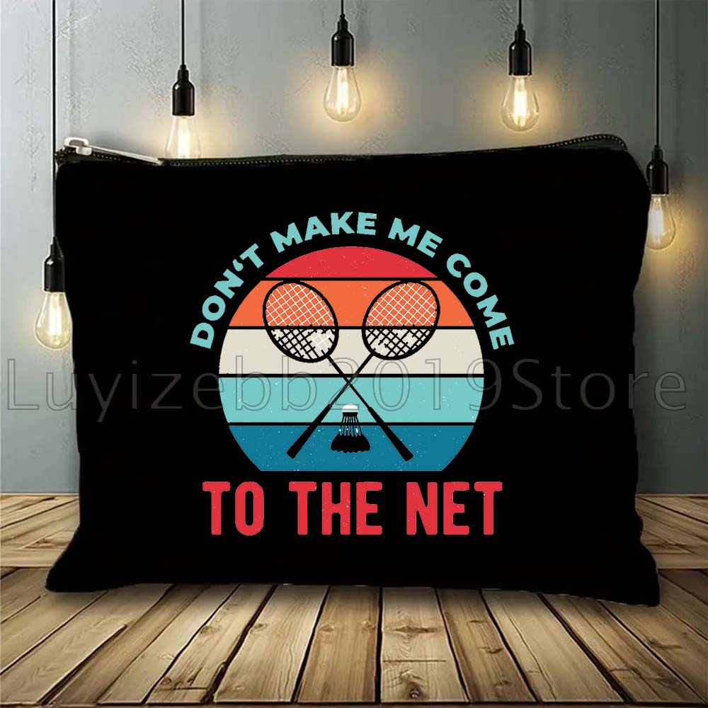 กระเป๋าเครื่องสำอางลายแบดมินตั - Badminton Quotes Funny บทวิจารณ์และราคา