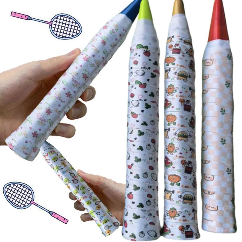 สายรัดด้ามไม้แบดมินตันลายการ์ต - Badminton Grip Tape บทวิจารณ์และราคา
