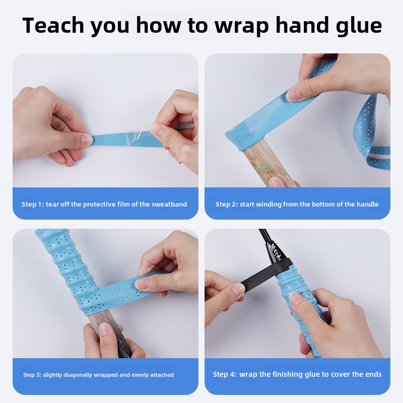 10Pcs Grip เทปไม้เทนนิส Anti-S - Badminton Grip Tape บทวิจารณ์และราคา