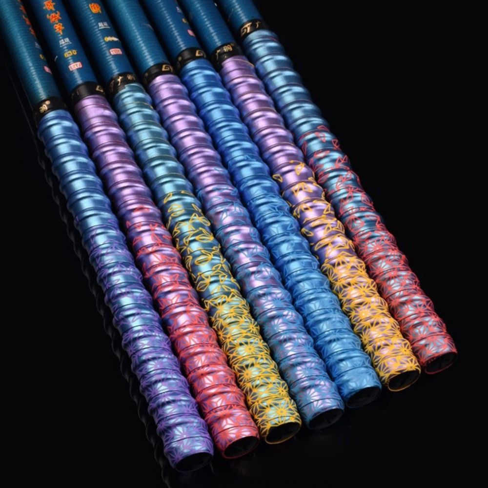 Gradient สีสันหนากีฬาตกปลา Rod - Badminton Grip Tape บทวิจารณ์และราคา