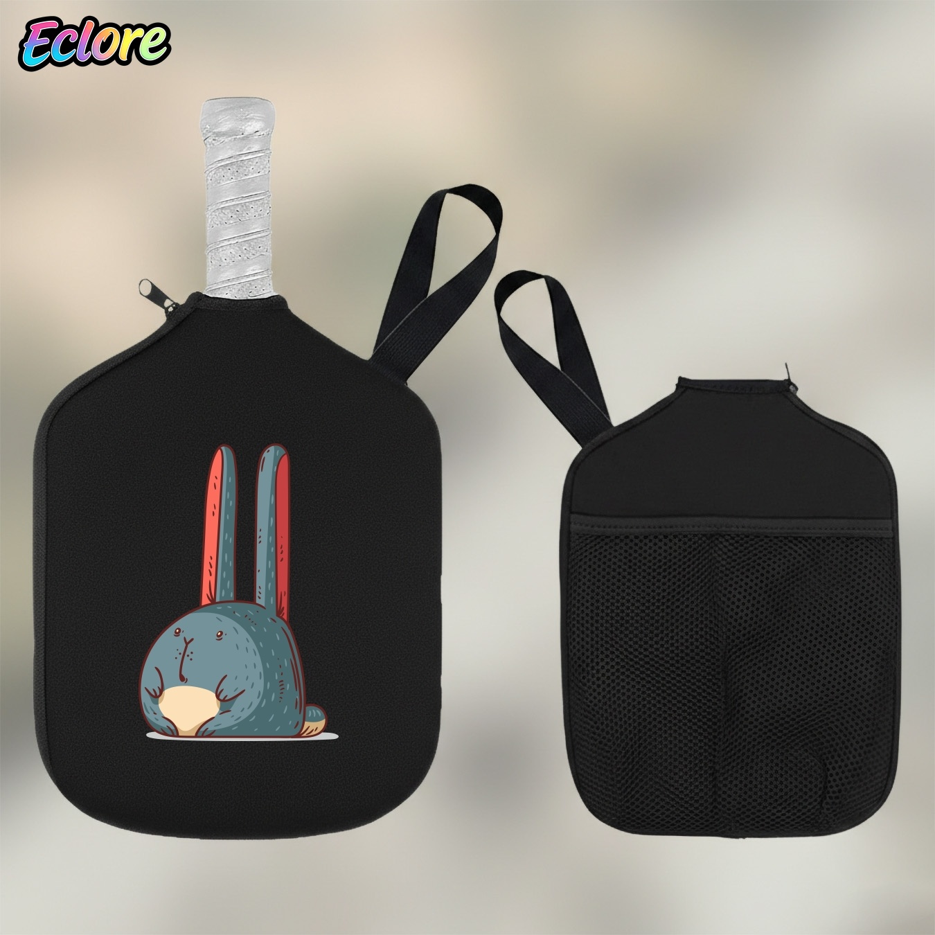 กระเป๋าใส่ไม้พายปิงปองลายกระต่ - Racket Cover Bag บทวิจารณ์และราคา