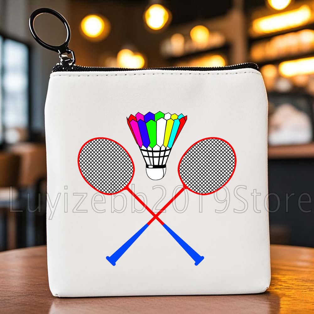 กระเป๋าใส่เหรียญผ้าแคนวาสลายคำ - Badminton Quotes Funny บทวิจารณ์และราคา