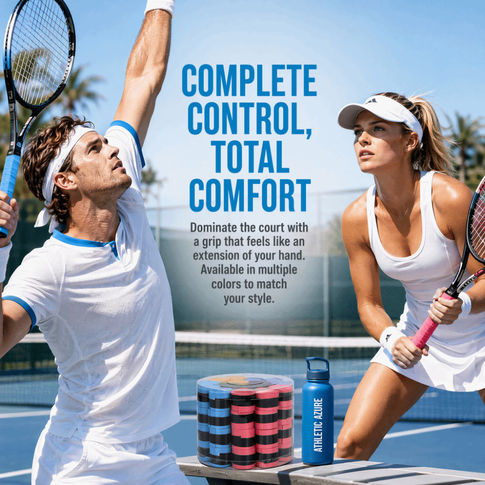 เทปพันด้ามแบดมินตันกันลื่น 60  - Badminton Grip Tape บทวิจารณ์และราคา