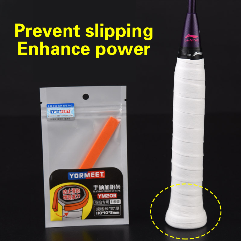 เทปพันด้ามจับไม้แบดมินตันแบบหน - Badminton Grip Tape บทวิจารณ์และราคา