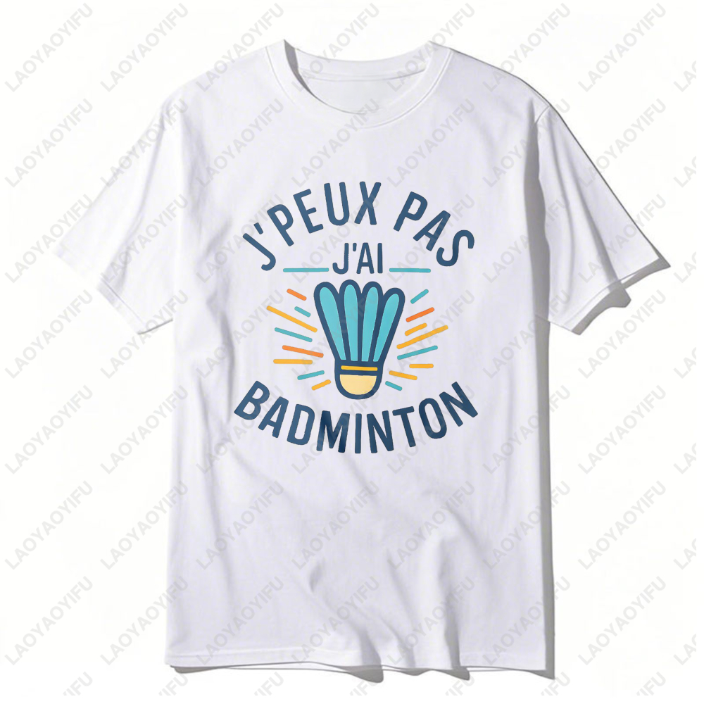เสื้อยืดผู้หญิงลายกราฟิกลูกแบด - Badminton Quotes Funny บทวิจารณ์และราคา