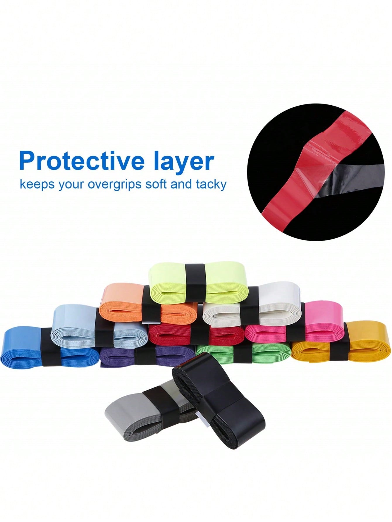 เทปพันด้ามจับ PU สำหรับเทนนิส  - Badminton Grip Tape บทวิจารณ์และราคา