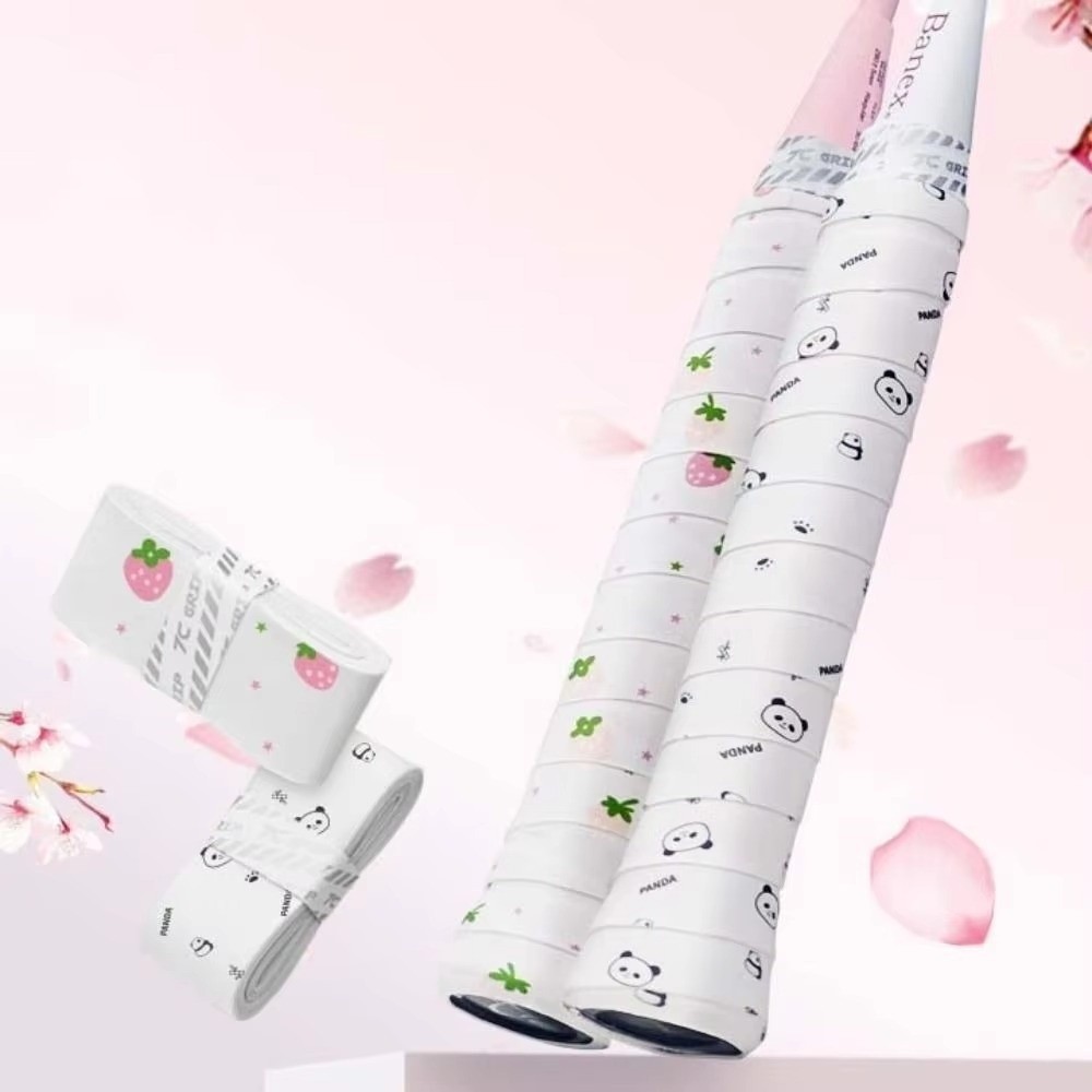 เทปพันด้ามไม้แบดมินตัน PU แบบก - Badminton Grip Tape บทวิจารณ์และราคา